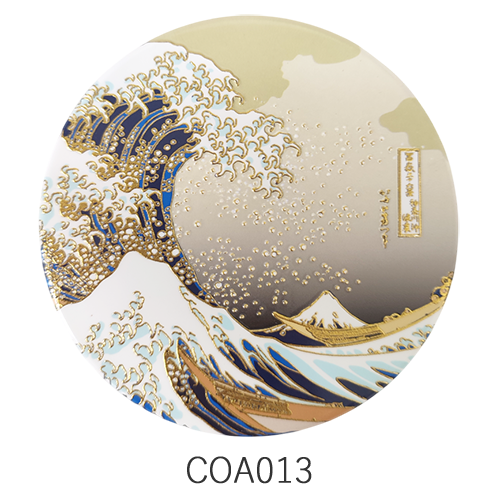 陶器製キラキラコースター