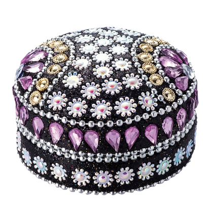 Indian Galaxy Round Box M DEV35