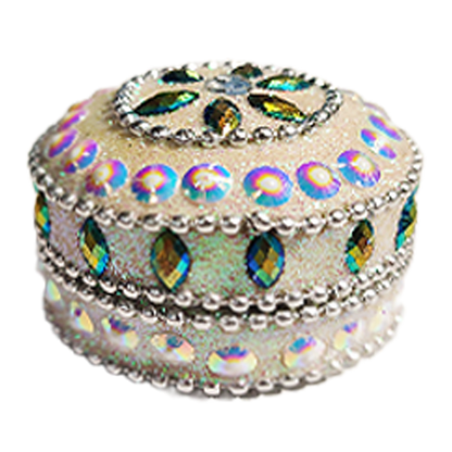Indian Galaxy Round Box M DEV35