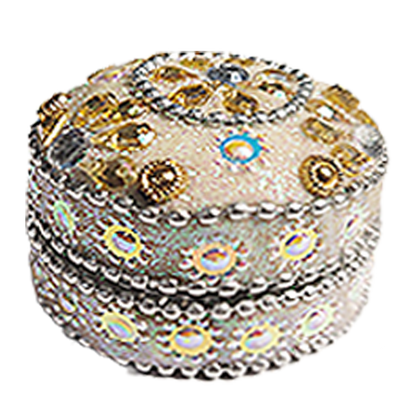 Indian Galaxy Round Box M DEV35