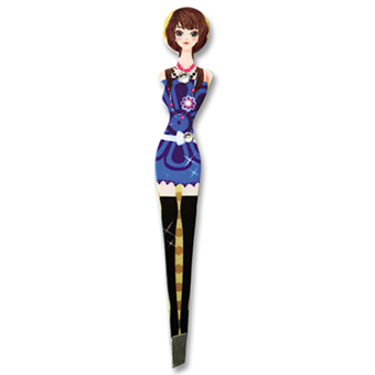 クリスタル付ピンセット