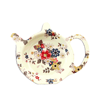 British melamine tea bag tray