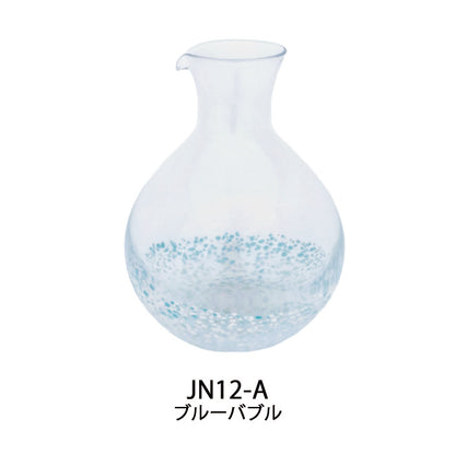 ガラス製酒器 徳利JN12ピンクバブル