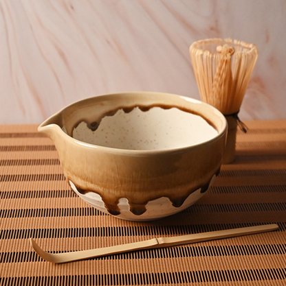 陶器製片口抹茶椀 単品 ※化粧箱ナシ