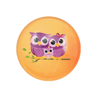 ガラスメモホルダー 丸型7cm
