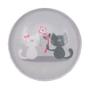 21 Pareja de gatos blancos y negros