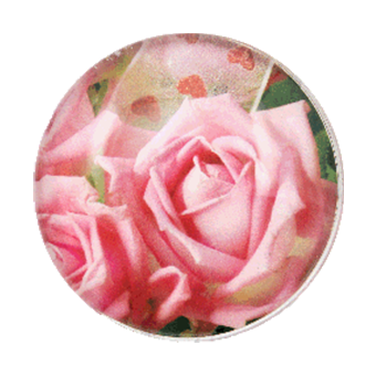 Imanes de vidrio, redondos, 4 cm, 1-18