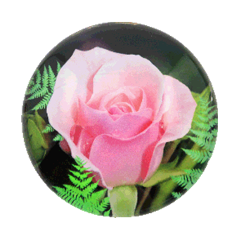 Imanes de vidrio, redondos, 4 cm, 1-18