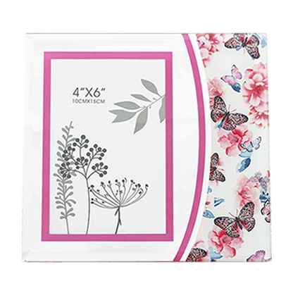 CLaire Glass Photo Frame, Horizontal