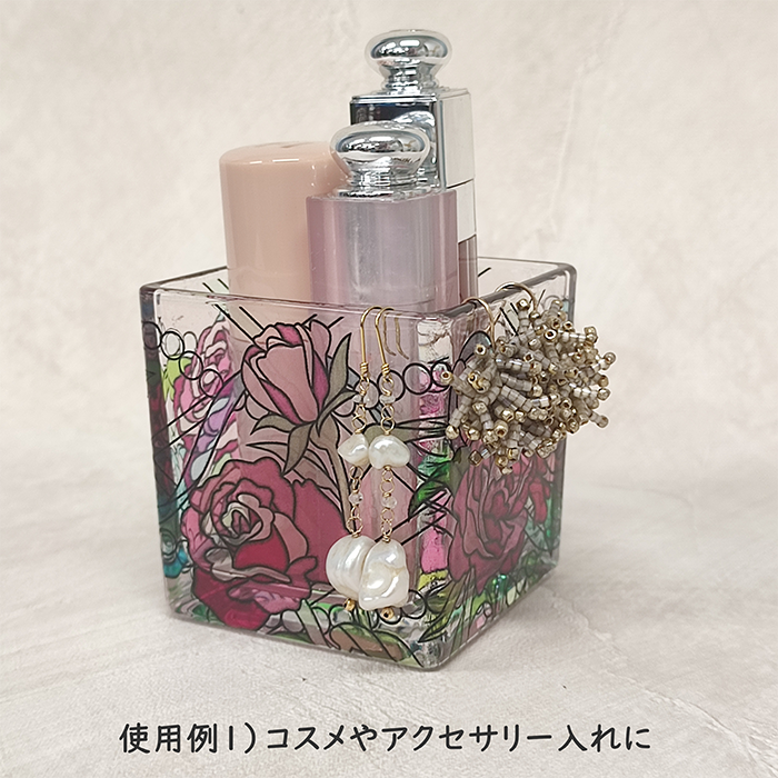 ステンドグラス風キャンドルホルダー6cm