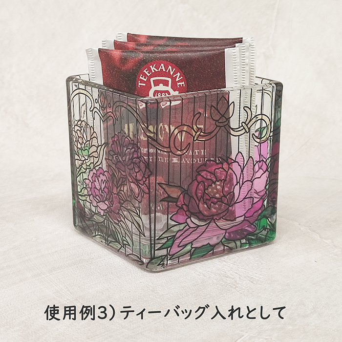 ステンドグラス風キャンドルホルダー6cm