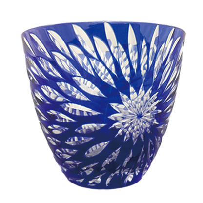 Kiriko Rock Glass Hanabi MY03