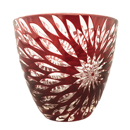 Kiriko Rock Glass Hanabi MY03