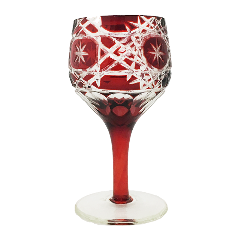 切子足付高杯 光明 MY05