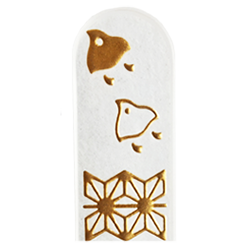 Abrillantador de uñas dorado Makie Chidori Asanoha NP90BA