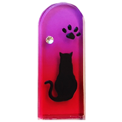 爪やすり（ネイルシャイナー） 金蒔絵 黒猫NP90CBK