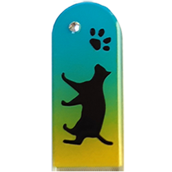 爪やすり（ネイルシャイナー） 金蒔絵 黒猫NP90CBK