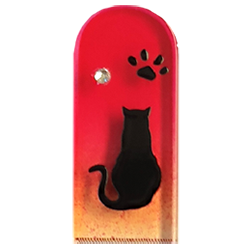 爪やすり（ネイルシャイナー） 金蒔絵 黒猫NP90CBK