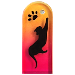 爪やすり（ネイルシャイナー） 金蒔絵 黒猫NP90CBK