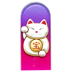 爪やすり（ネイルシャイナー） 金蒔絵 招き猫NP90C