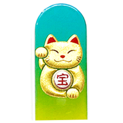 爪やすり（ネイルシャイナー） 金蒔絵 招き猫NP90C