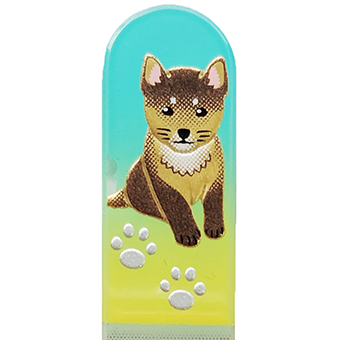 爪やすり（ネイルシャイナー） 金蒔絵 柴犬NP90D