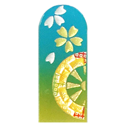 爪やすり（ネイルシャイナー） 金蒔絵 源氏車NP90W