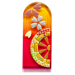 爪やすり（ネイルシャイナー） 金蒔絵 源氏車NP90W
