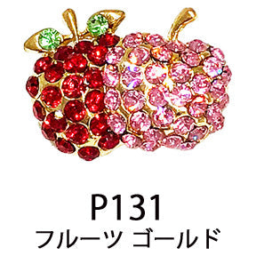 クリスタルピンブローチ P126～P145