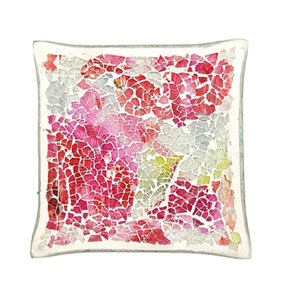 Plato decorativo de mosaico PLZS