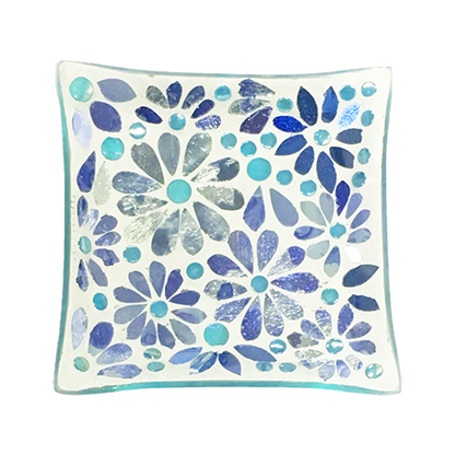 Plato decorativo de mosaico PLZS