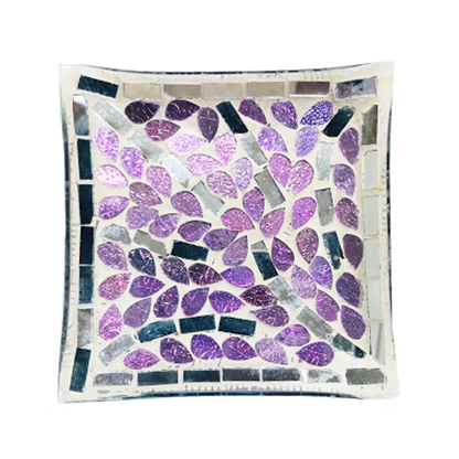 Plato decorativo de mosaico PLZS
