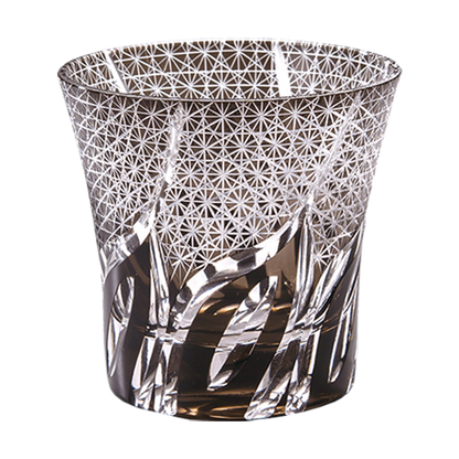Kiriko Rock Glass Sashiko Wave SA1