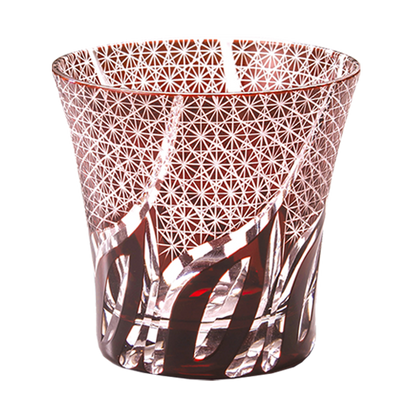 Kiriko Rock Glass Sashiko Wave SA1