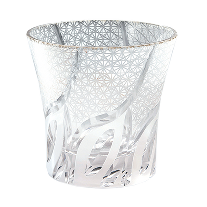 Kiriko Rock Glass Sashiko Wave SA1
