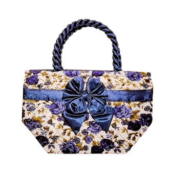 Thai Quilted Mini Bag Rose