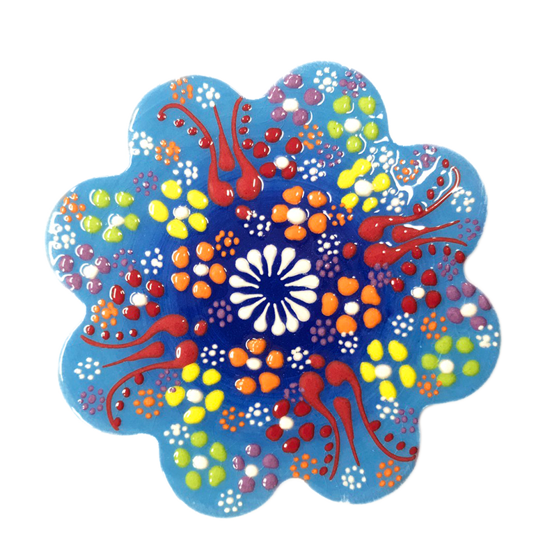 Turkish Ceramic Coaster TU5H