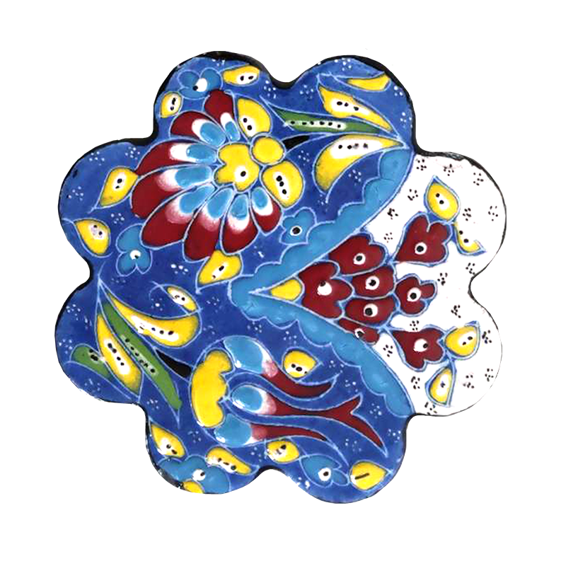 Turkish Ceramic Coaster TU5H