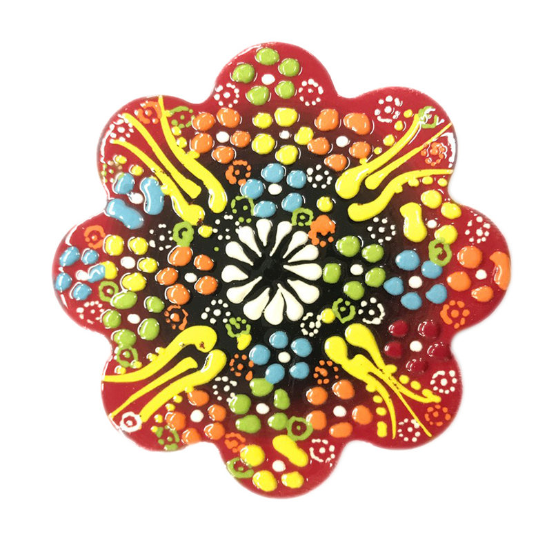 Turkish Ceramic Coaster TU5H